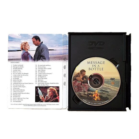 “Message in a Bottle” (1999) Widescreen Edition DVD (Kevin Costner) - Picture 4 of 6